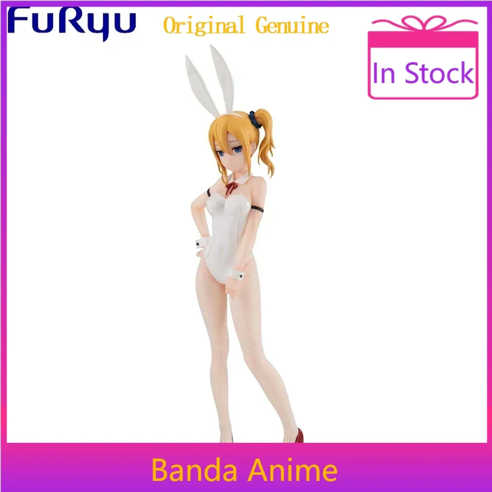 in Stock Original Genuine FuRyu BiCute Miss Kaguya Wants Me To Confess 29cm Ai Hayasaka Bunny Girl Figure Adult Doll Toys Gifts