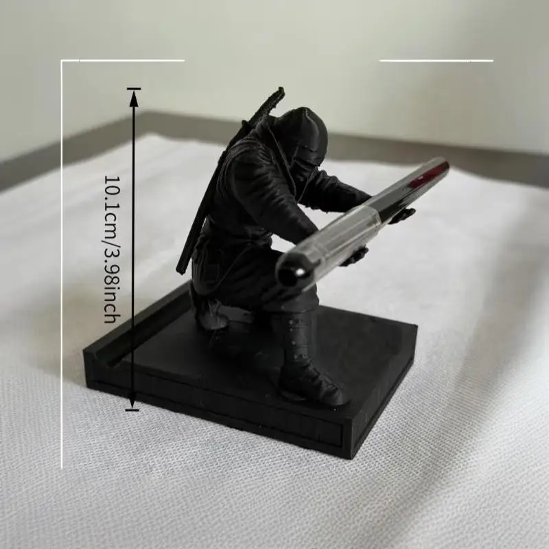 Waterproof Easy Clean Resin Pen Holder Phone Stand Desk Stationery Storage Organizer for Home Office Practical Gift