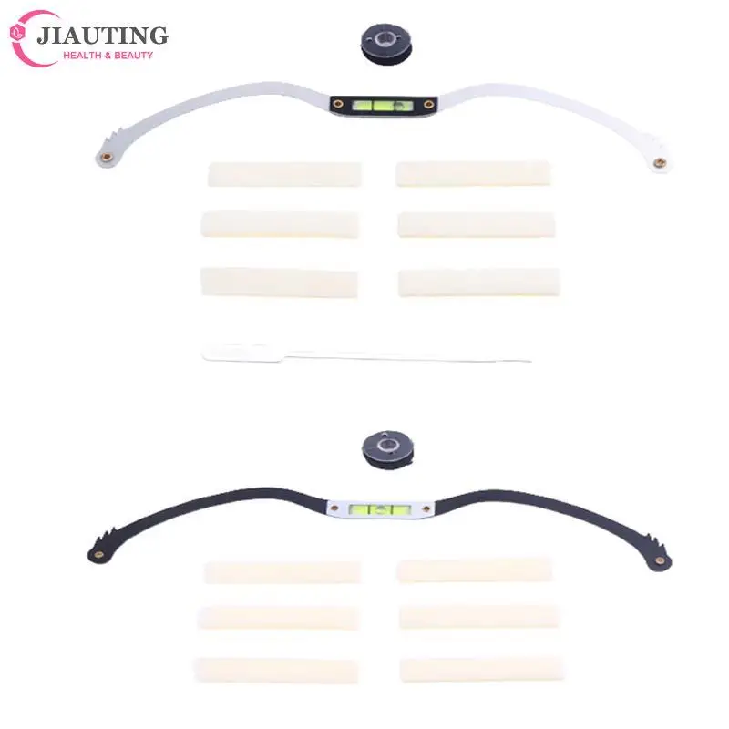 Ruler Eyebrow Positioning Semi-Permanent Line Ruler Horizontal Forehead Location String Tool Microblading Level Tattoo BrowRuler