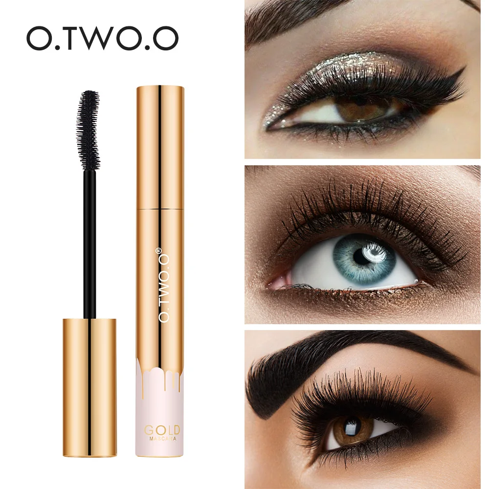 O.TWO.O 3D Mascara Waterproof Anti-sweat Lengthening Eyelashes Extension Black Eye Lashes Long Lasting Mascara Makeup