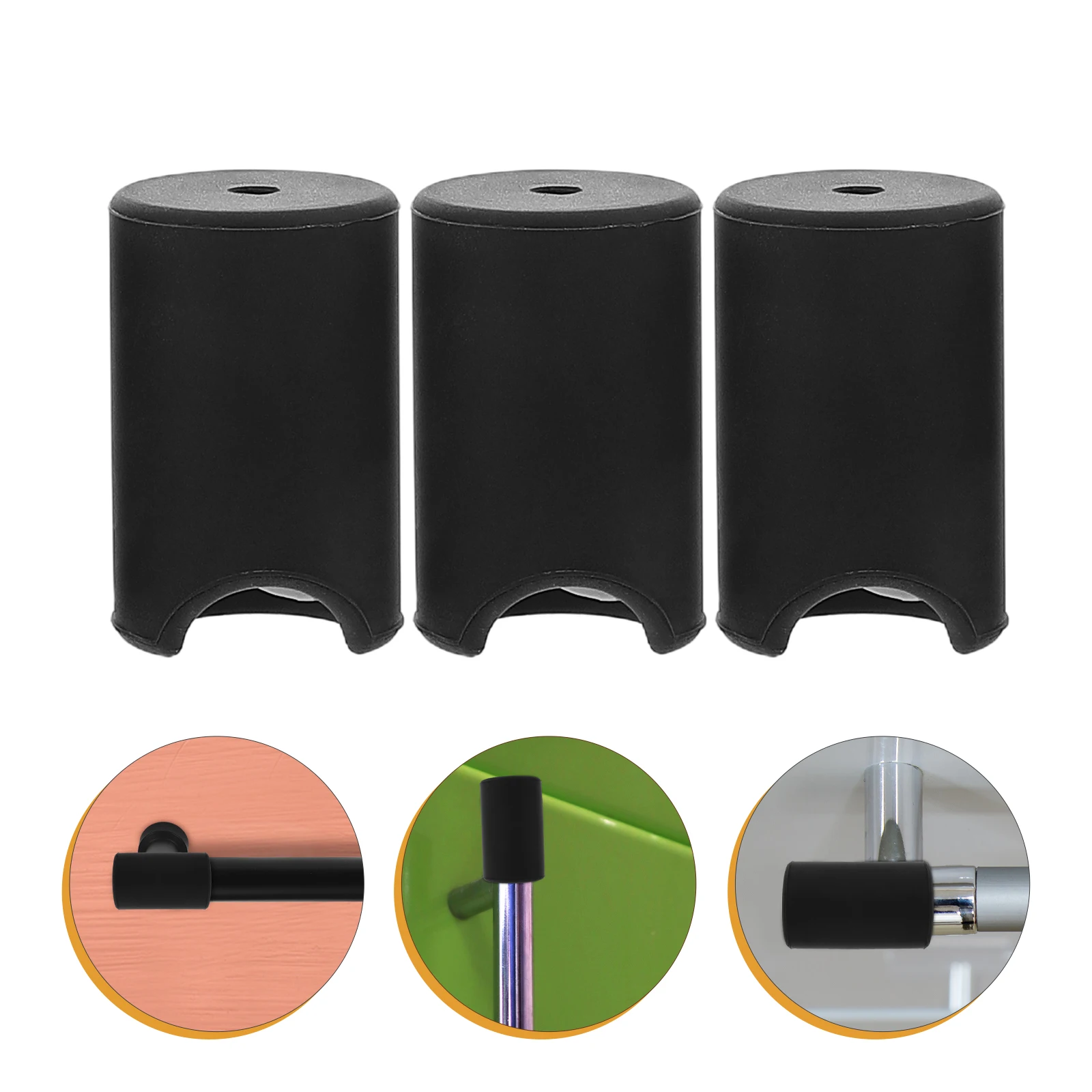 

6 Pcs Silicone Corner Guards Drawer H Cabinet Bumpers Baby Proofing Edge Protectors Furniture Safety Anti Collision Door