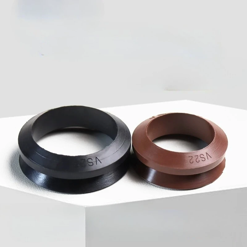 V Type Fluororubber Sealing Ring High Temperature Corrosion Resistant VS-30/32/35 Sealing Ring Fluororubber
