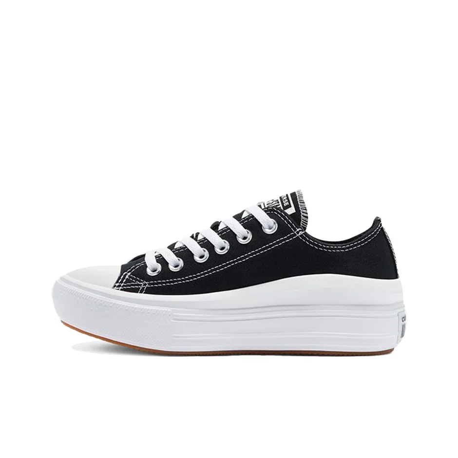 POIZON Chuck Taylor All Star Wmns Converse Move Low 'Preto' Feminino