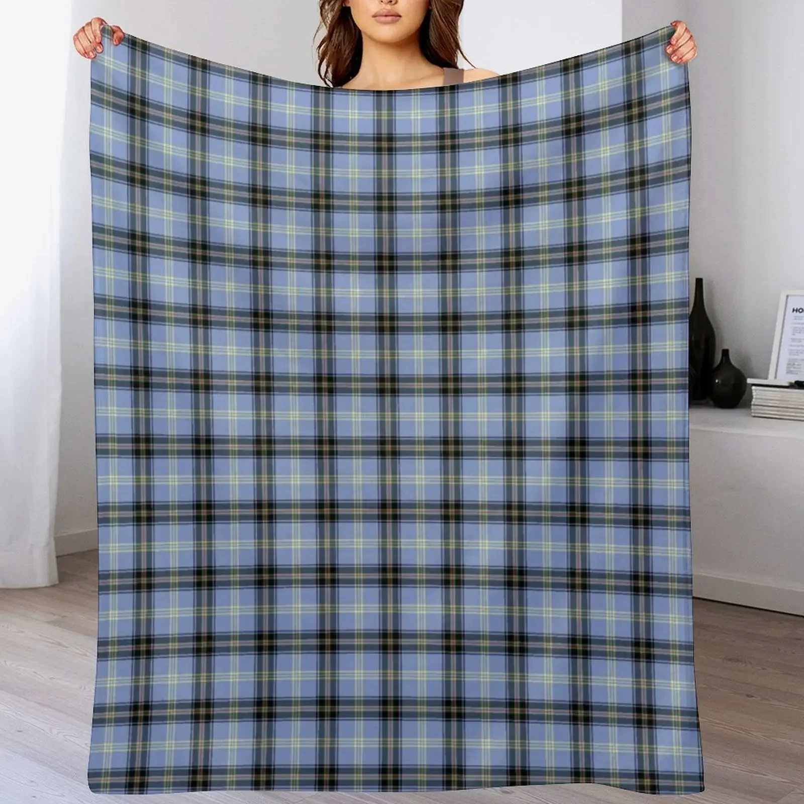 

Clan Bell Tartan Throw Blanket Hairys Camping Blankets