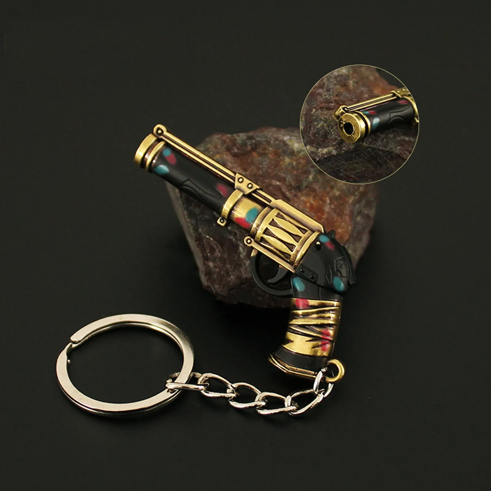 

New Arcane Jinx Keychain Anime Characters Metal Keychains Backpack Accessories Car Keyring Decorations Christmas Gifts Toys