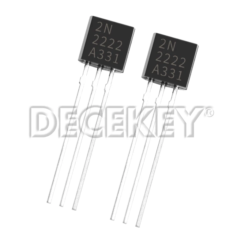 50/100PCS Transistor Kit 2N2222 TO92 NPN 30v 800MA Transistors Elektronische kit
