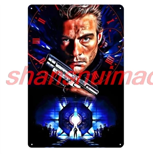 Timecop Jean-Claude Van Damme Movie Metal Poster Tin Sign 20x30cm Plaque sign