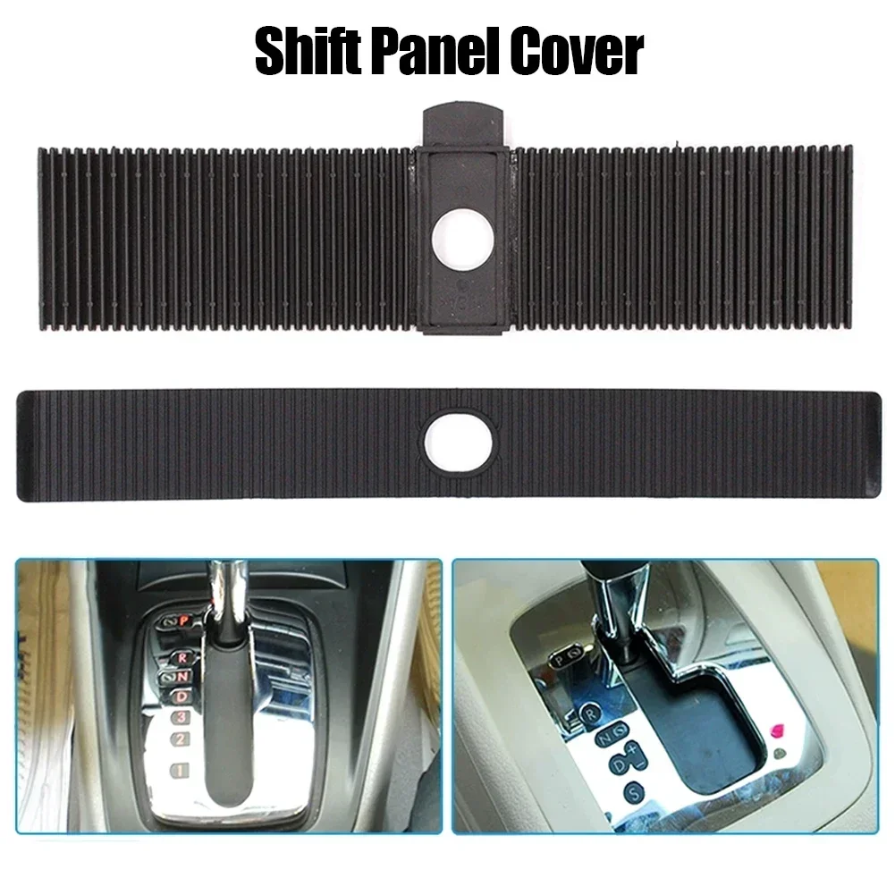 Car Shift Panel Dust Cover Shift Lever Panel Trim Strip Slider Accessories For VW Bora Golf MK4 Polo Beetle Skoda Fabia