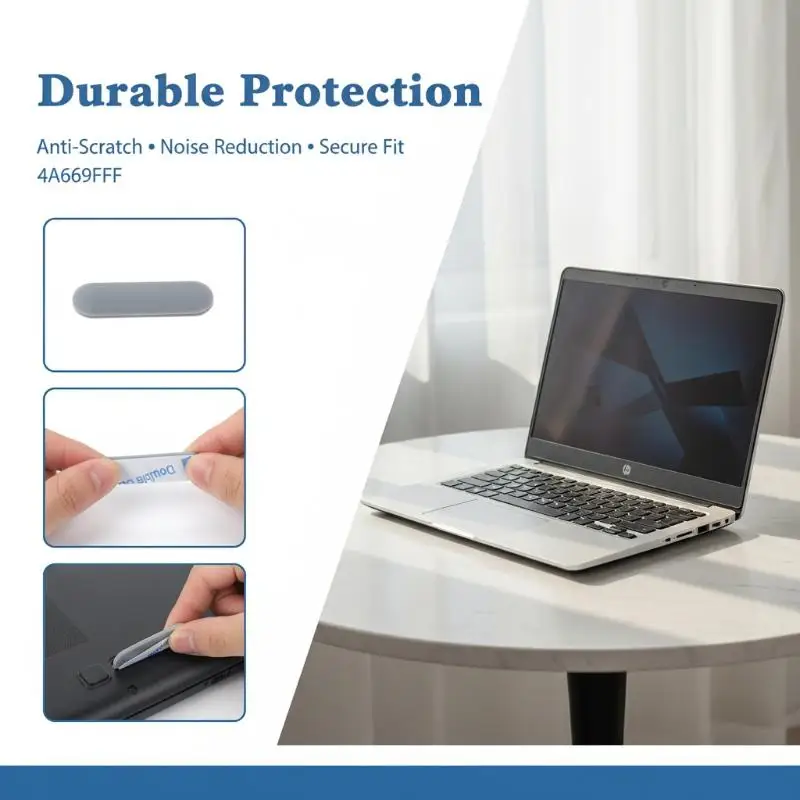 4pcs/SET Bottom Case Rubber Feet Laptop Replacement Feet Base Laptop Stand  For Pro A1278 A1286 A1297 13/15/17 Inch