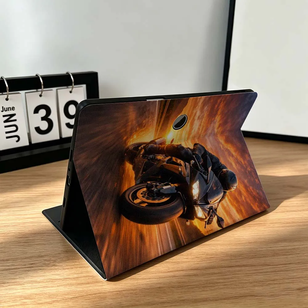 Biker Fixing Motorcycle Light For OPPO VIVO IQOO OnePlus Realme Infinix Pad Pro 13 12.1 11.61 11.4 11 inch Tablet Case Gift