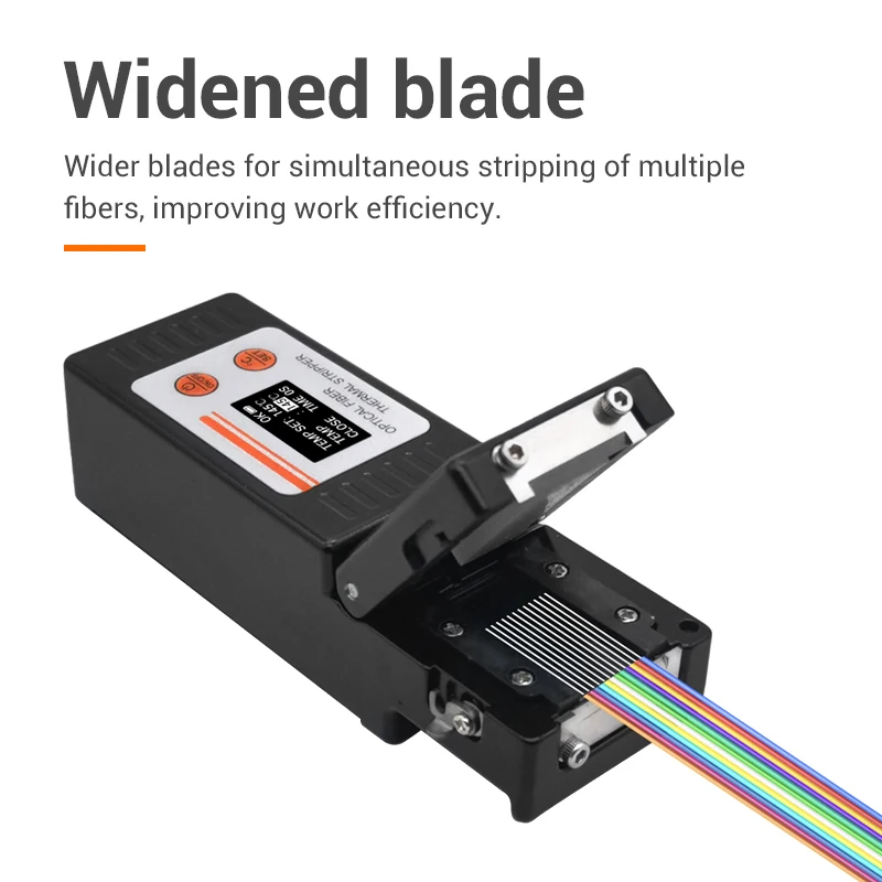 NEW Fiber OpticThermal Stripper 48 Core High-quality 2200/355mAh Professional Thermal Stripping for Fiber Cable Ribbon