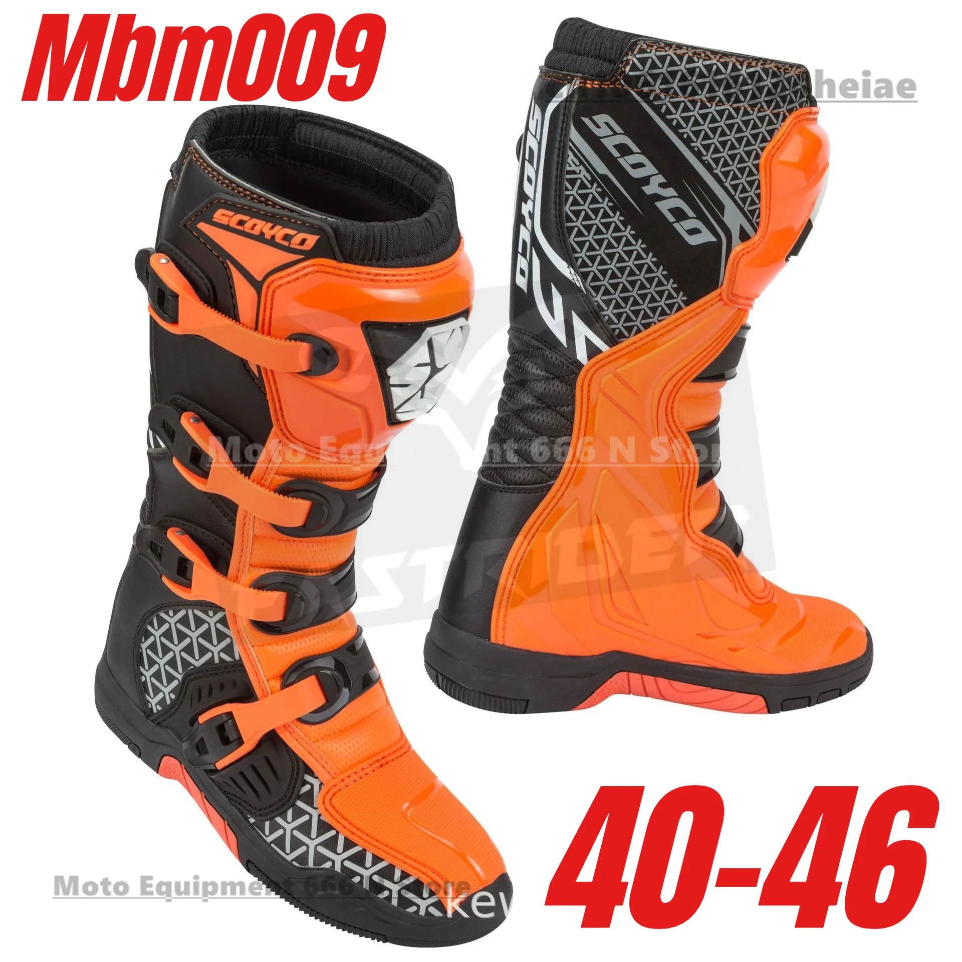 

SCOYCO Motorcycle Racing Boots MBM009 Motorcycle Shoes Men's and Women's Riding Boots Botas Motocross
