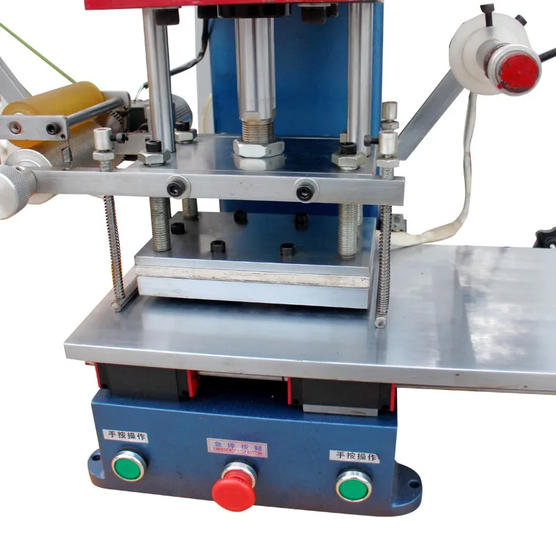 2026 XD-406 Two-station Hot Stamping Machine Pneumatic Leather Heat Pressing Logo Large Area