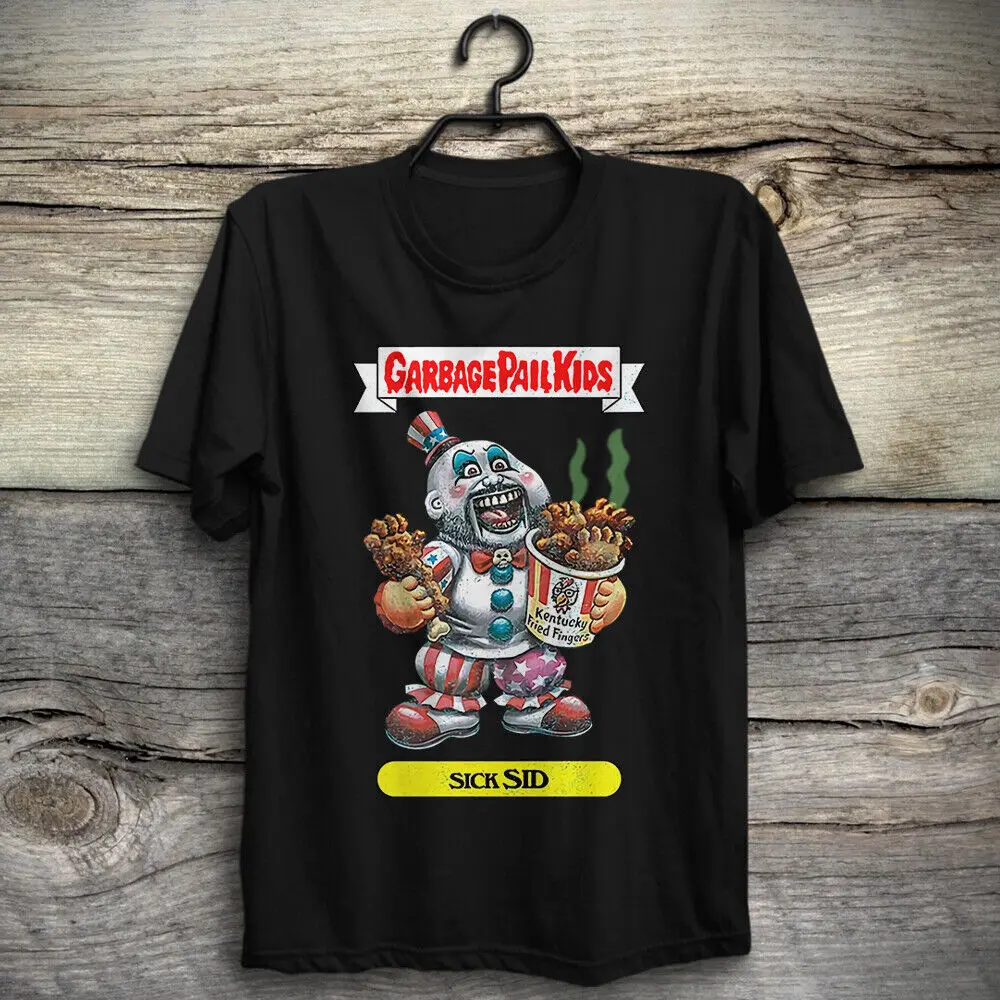 Regular Men Cotton T-shirt Movie GPKs Tee Captain Spaulding Garbage Pail Kids