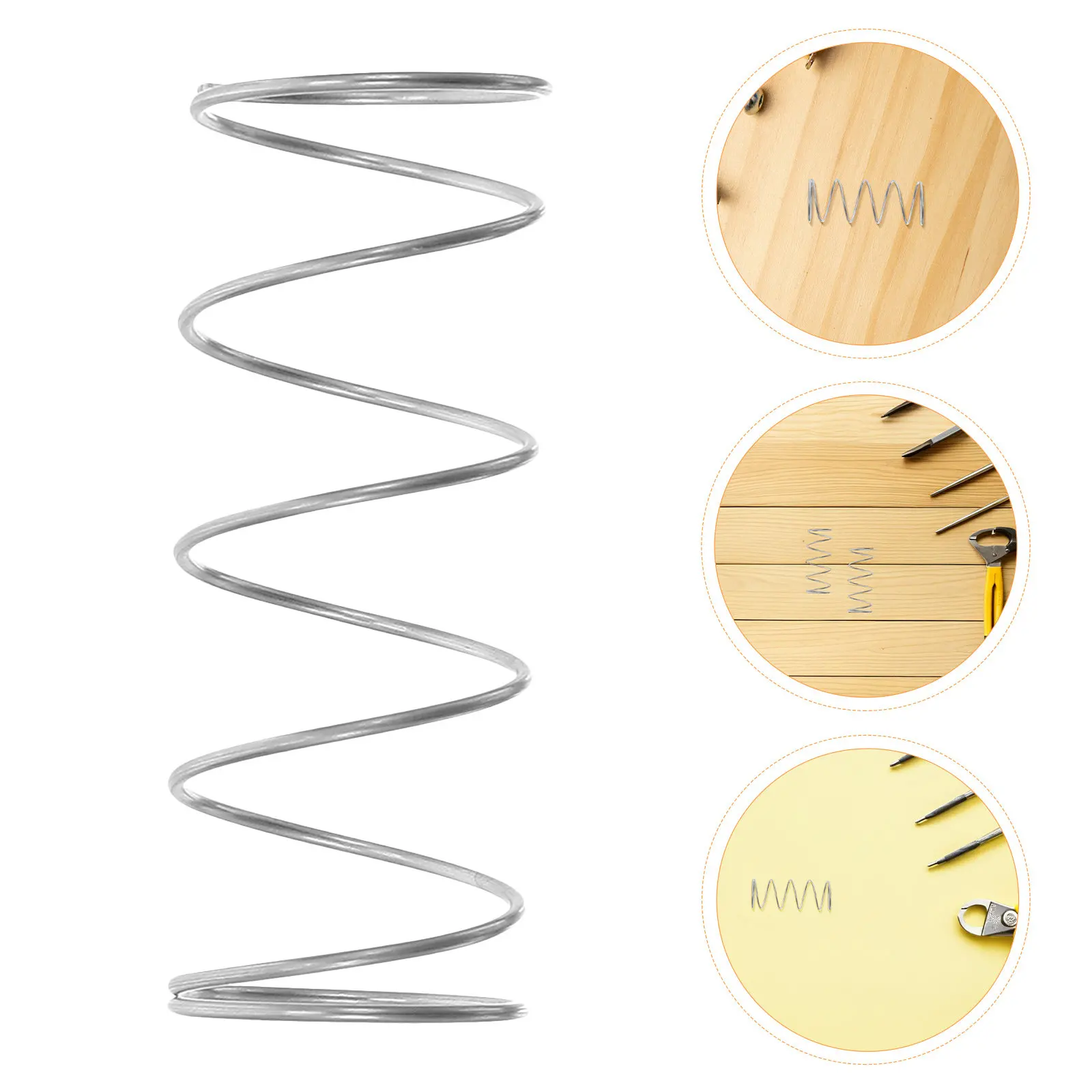 10Pcs Toilet Button Spring Stainless Steel High Tension Dual Single Flush Tank Push Button Universal Repair Accessoire Wc