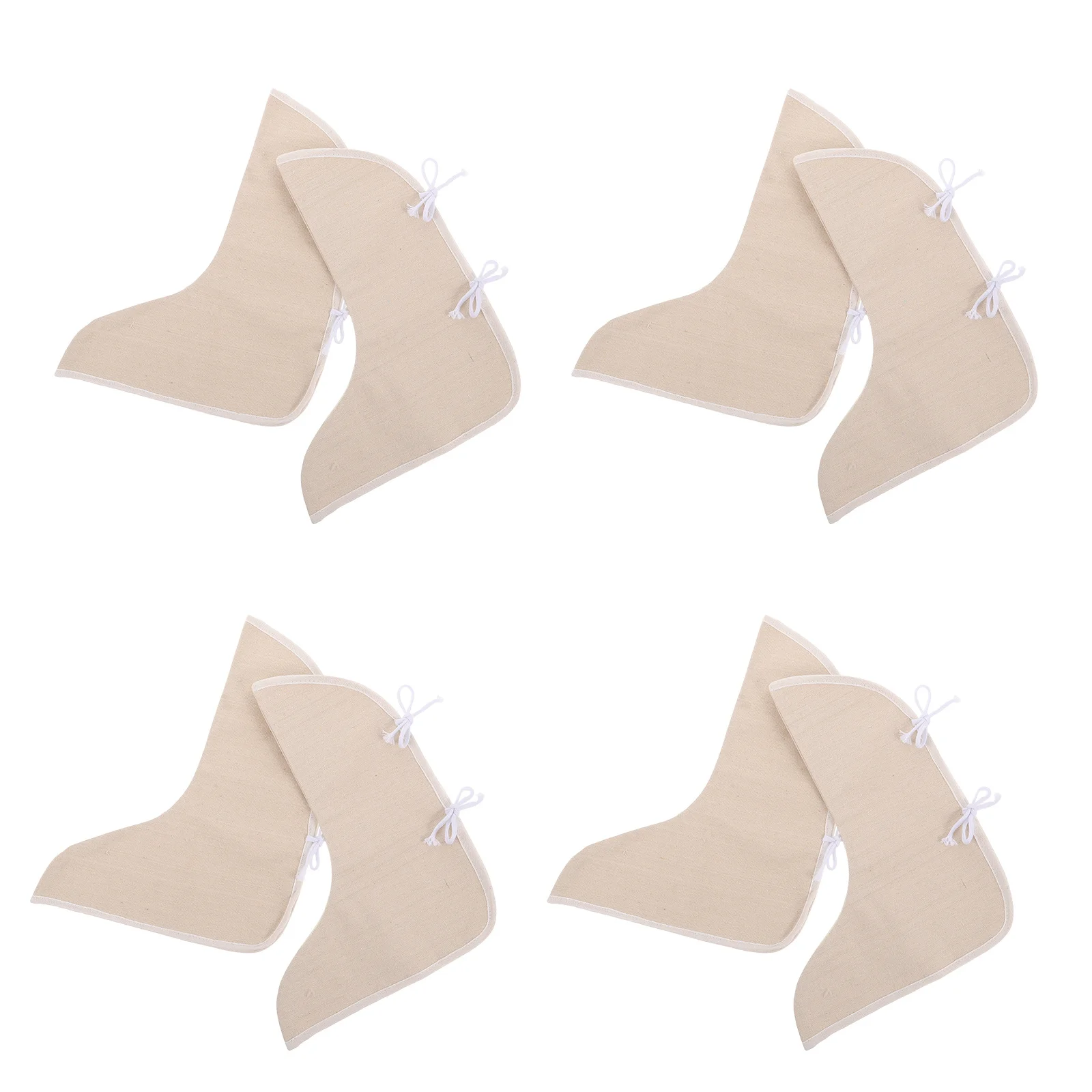 

4pcs Welding Safety Boot Covers For Men Women Industrial Insulated Fireproof Shoe Protector Heavy Duty Welding Spats Full