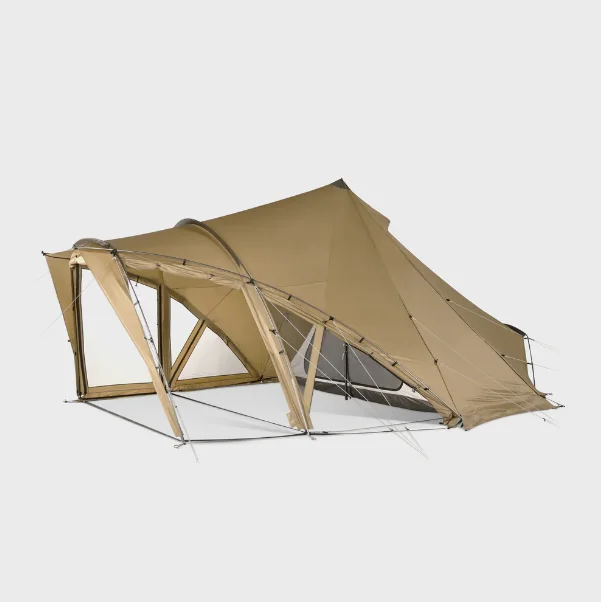 Outdoor Custom Camping Tent Waterproof Ventilated Stable Structure with Vestibule Camping Tent Family