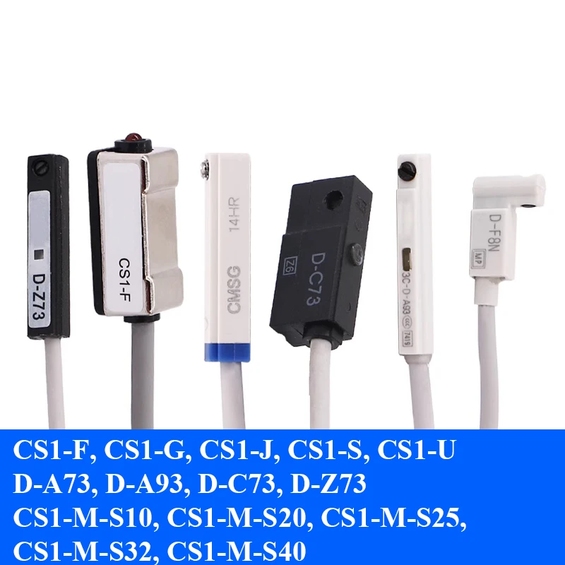 

CS1-J/F/U/S/G/E Pneumatic Cylinder Proximity Sensor D-Z73/M9B/A93/M9N Solenoid Valve Close To Magnetic Switch Load Current 100mA