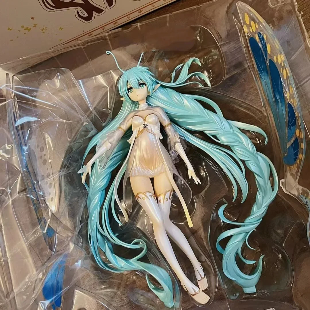 

Anime 1/7 Scale Beautiful Girl Butterfly Princess Static Figure Pvc Model Room Decoration Collectible Display Toy Birthday Gift
