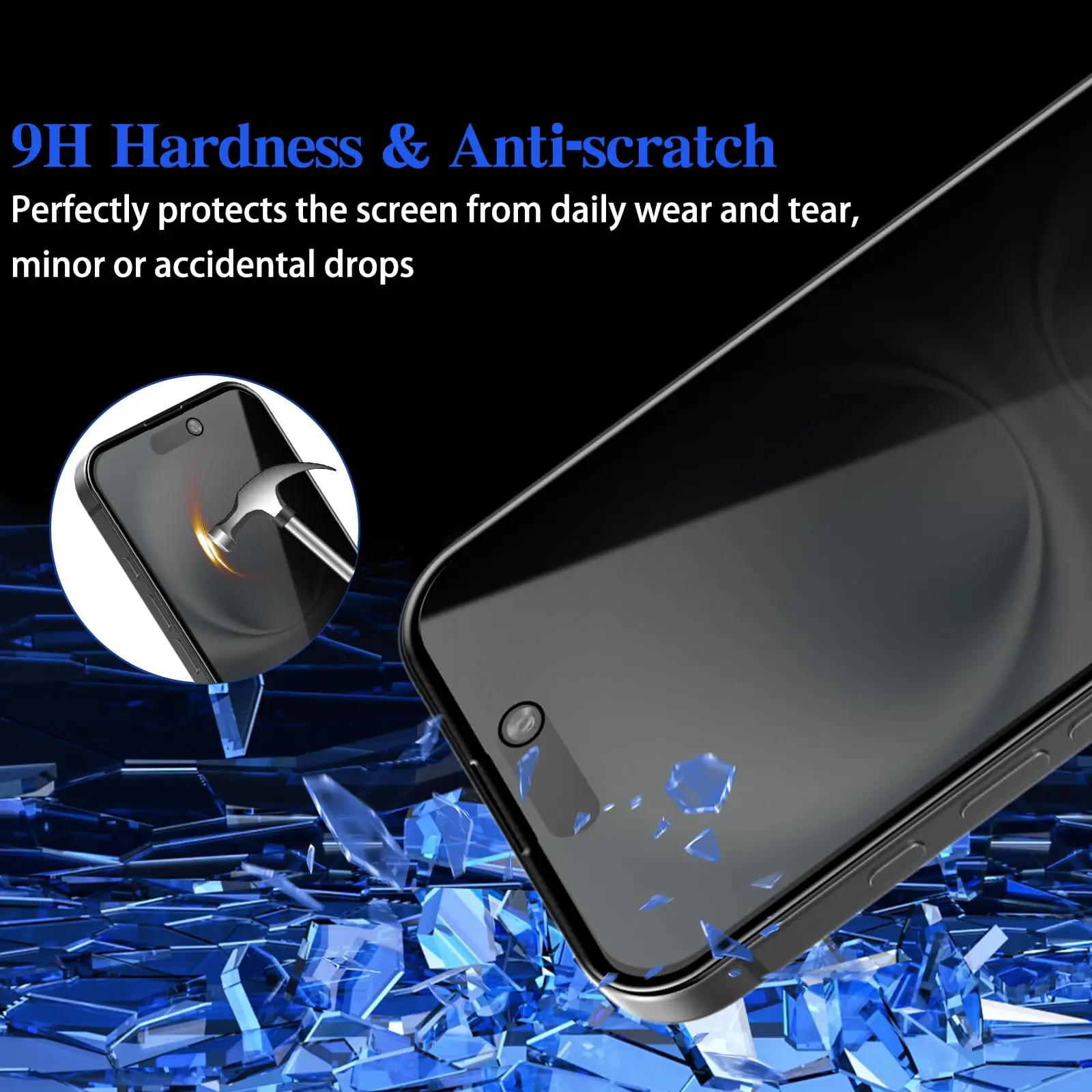 Full Cover Privacy Screen Protector For Xiaomi Redmi Note 13 Pro 12 12S 11 11S 10 9S 8T 13C 12C 10C 10A Anti-Spy Tempered Glass