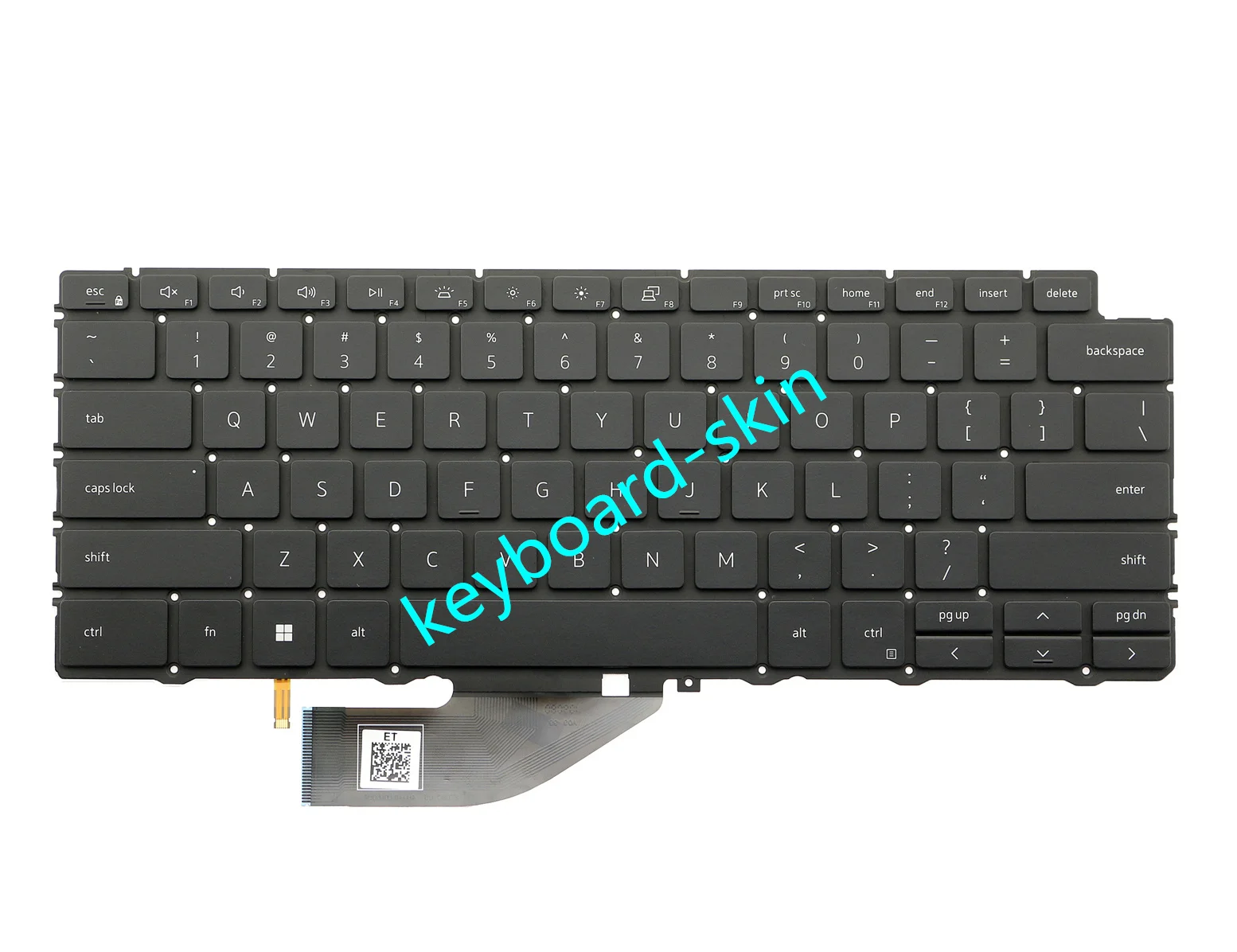 New US black backlight backlit Keyboard For Dell XPS 13 7390 2-in-1 P103G XPS 13 9310 2-in-1 laptop