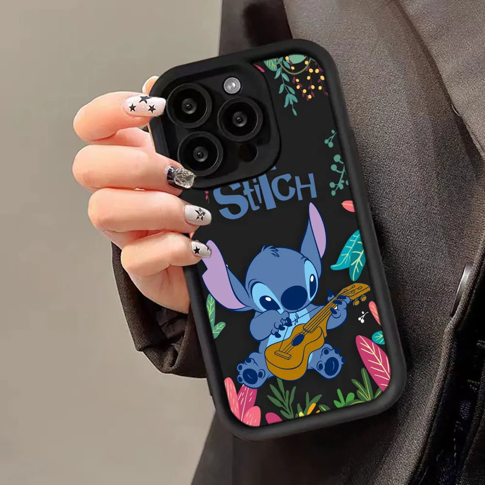 Mooie D-Disney Stitch Telefoonhoesje Voor Vivo Y19 Y20 Y21 Y22 Y27 Y28 Y35 Y36 Y50 Y72 Y75 Y77 Y78 Y81 Y91 Y93 Y100 Hoesje Funda