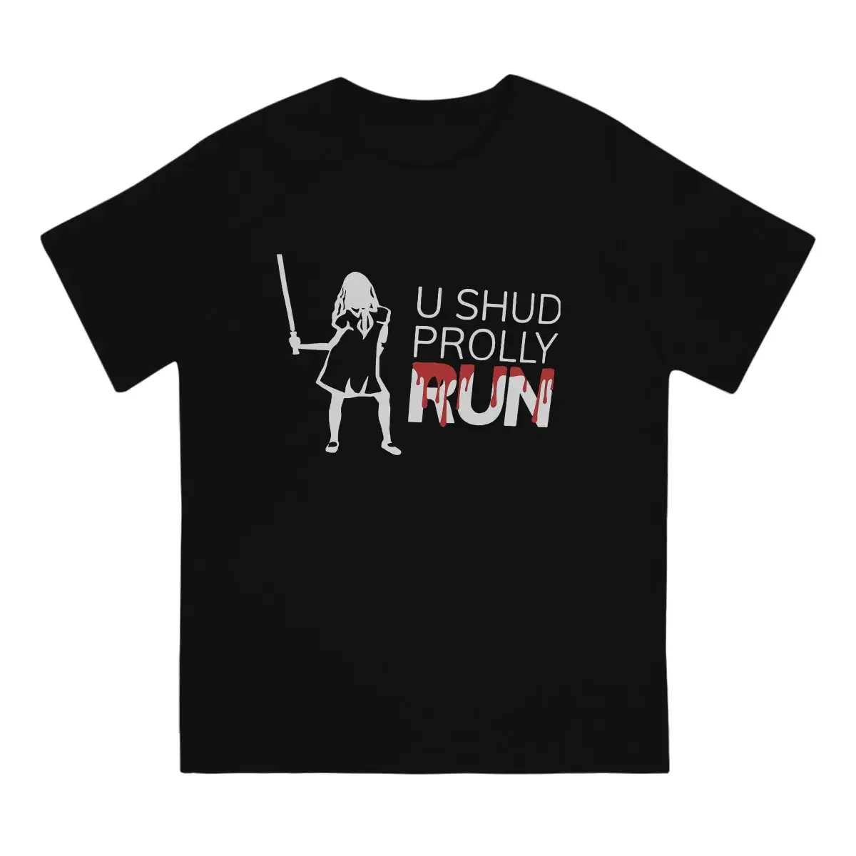 M3GAN Man TShirt U Shud Prolly Run Dolly Fashion T Shirt Harajuku Sweatshirts Hipster