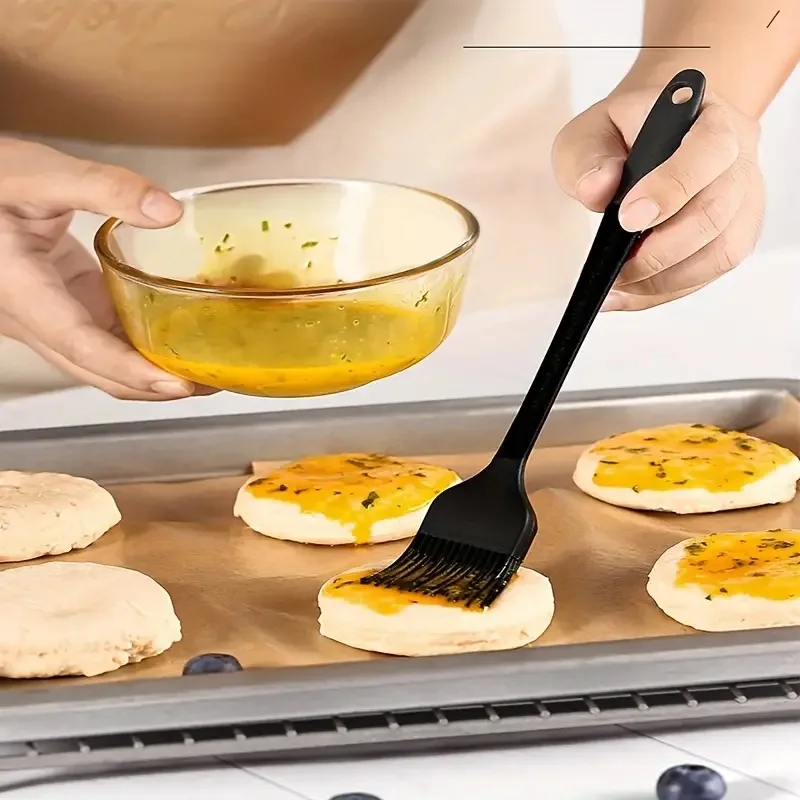 6-Piece Silicone Bakeware Set, Non-Stick Heat Resistant Spatulas, Food Grade Silicone Baking Tool Kit, Kitchen Essentials Cookin image 6