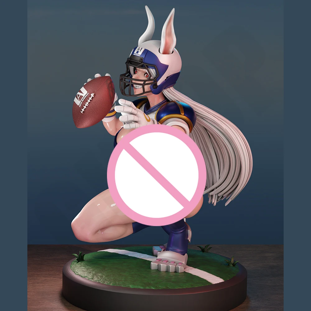 Figurine de Rugby Mirko pour fille Sexy, modèle en résine, jouet artisanal, Statue de réduction Miniature non assemblée, Kit non peint, 1/24