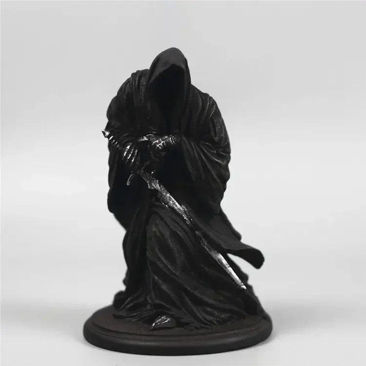 

[New] High quality Collection Dark Knight Witch King Black Riders Ringwraiths model figure Resin Statue Decoration gift