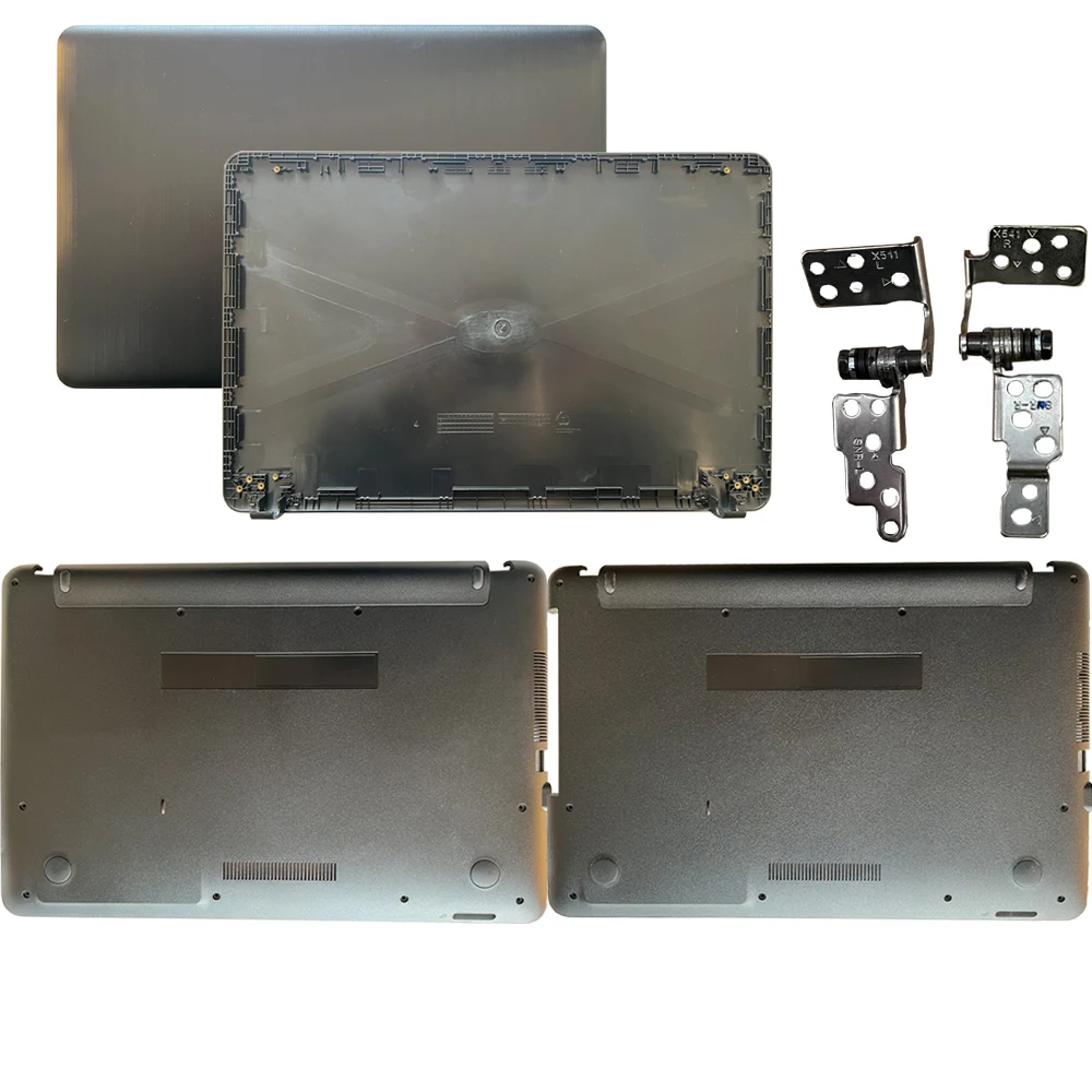 Imagem -01 - para Asus X541 X540 A540la A540lj A540sa A540sc A540ya X540l X540la X540lj X540s Lcd Capa Traseira Base Inferior Dobradiças Novo Case para asus x541 x540 a540la a540lj a540sa a540sc a540ya x540l x540la x540lj x540s lcd capa traseira base inferior dobradicas novo case 01