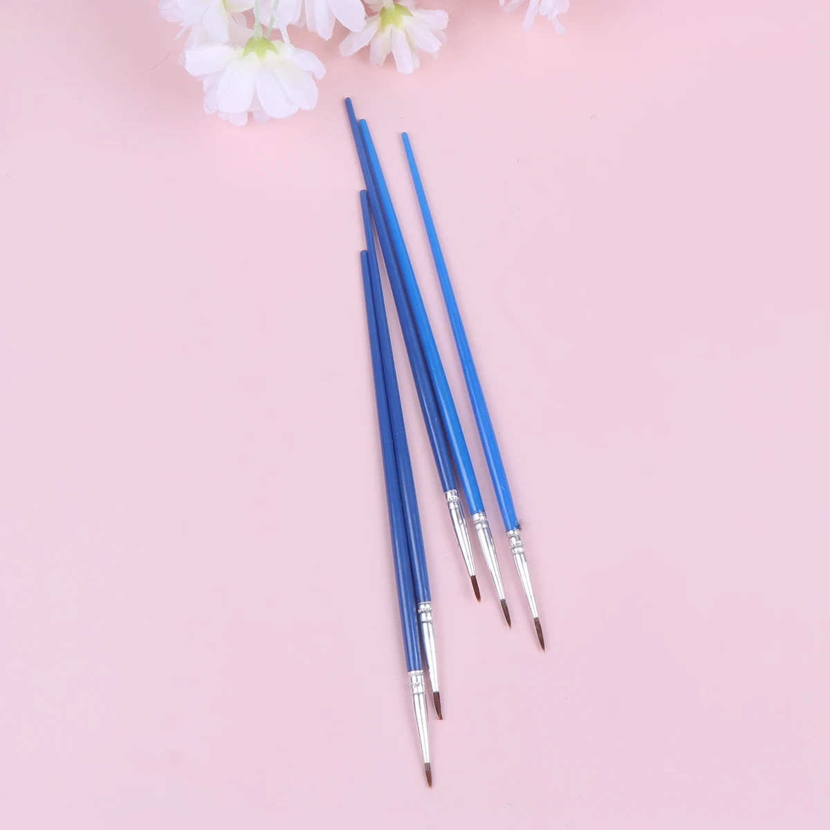 48 Pcs 's Paint Brush Nylon Hair Detail Fine Detailing Miniature Brushes