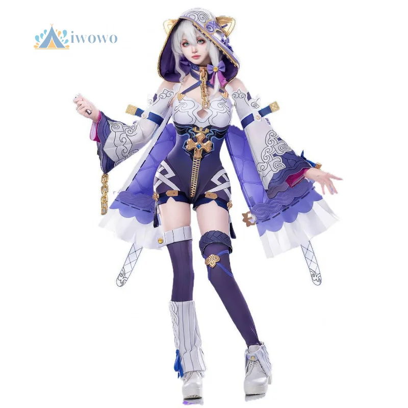 

Аниме-игра Honkai Impact 3, Тереза Апокалипсис, карнавальный костюм, парик, обувь, милая униформа, карнавальный костюм на Хэллоуин, маскарад