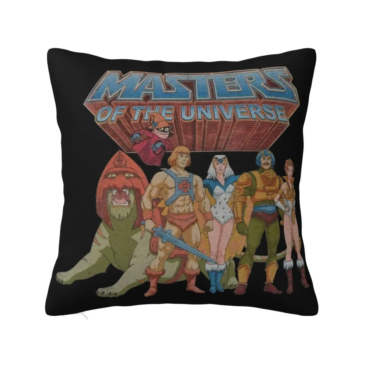 Masters Of The Universe He'Man Officially Licensed Motu Adult Tee Sale Logo Man Pillow Case