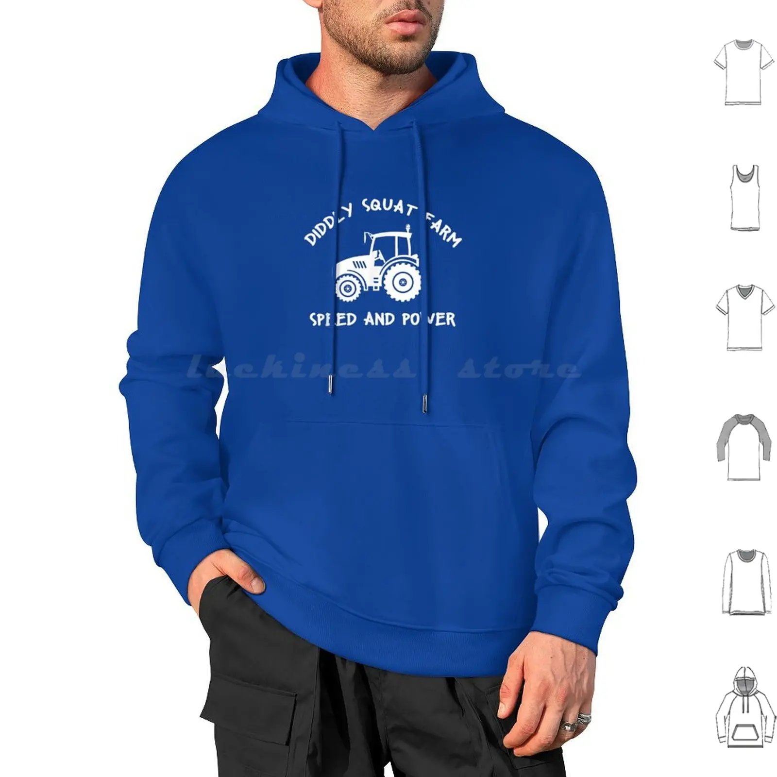 Perfect Tractor Design Diddly Squat Farm Speed And Power ( 2 ) Hoodie cotton Long Sleeve Diddly Squat Farm Diddly