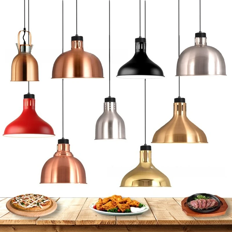 

Single head hanging line food insulation lamp buffet fried chicken