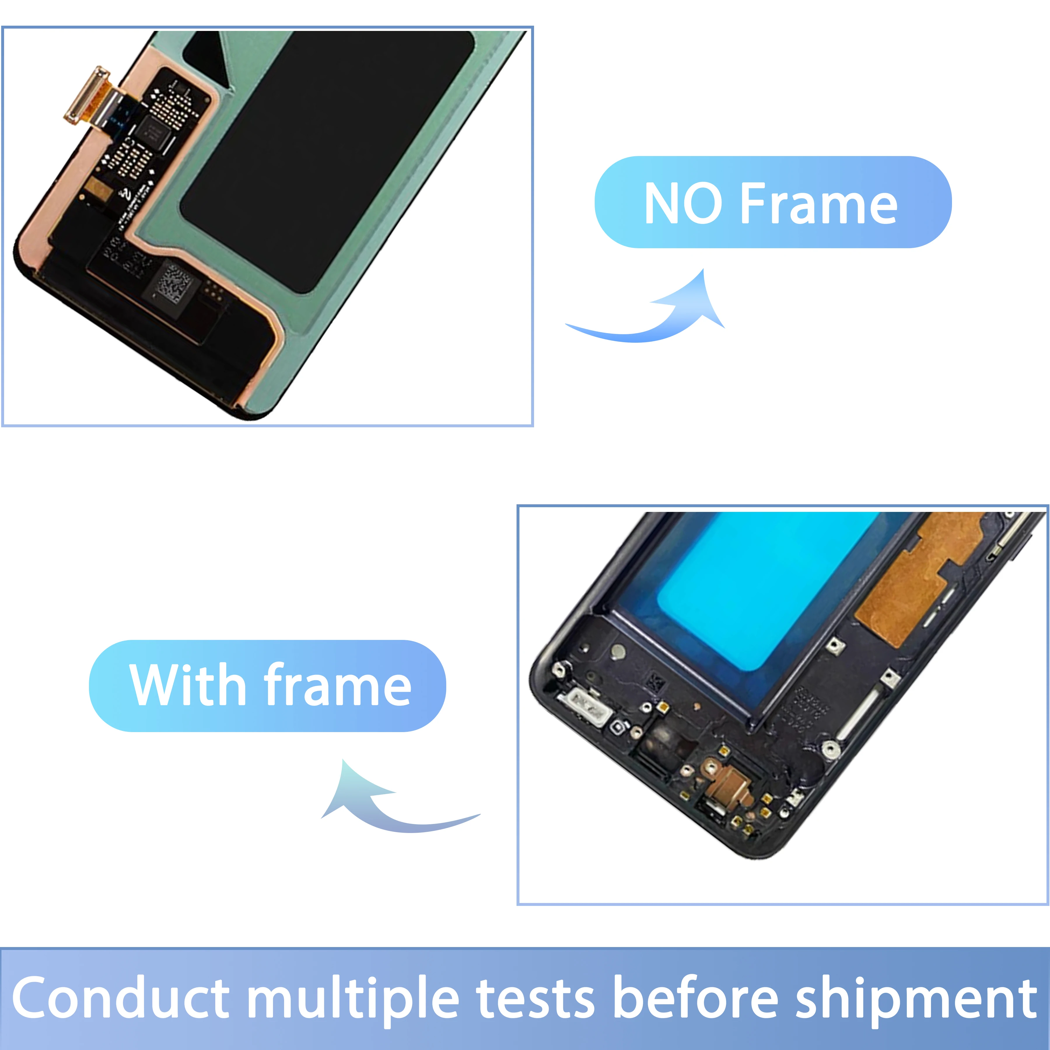 Imagem -05 - Substituição do Conjunto do Digitalizador do Ecrã Táctil Display Lcd Amoled Samsung Galaxy S10e Ori G970f G970u G970w G970 58 Aaa Plus