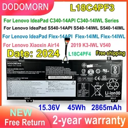 New L18C4PF3 Laptop Battery For Lenovo IdeaPad S540-14IWL C340-14API C340-14IWL Flex-14API Xiaoxin Air14 2019 K3-IWL 2865mAh