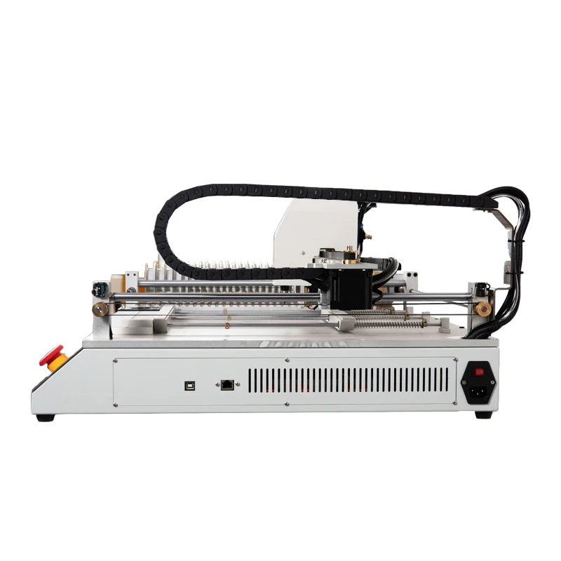 Stock in EU SMT Equipment Small Desktop Automatic PCB Machine Chip Mounter SMT802A Pick And Place Used With Visual System