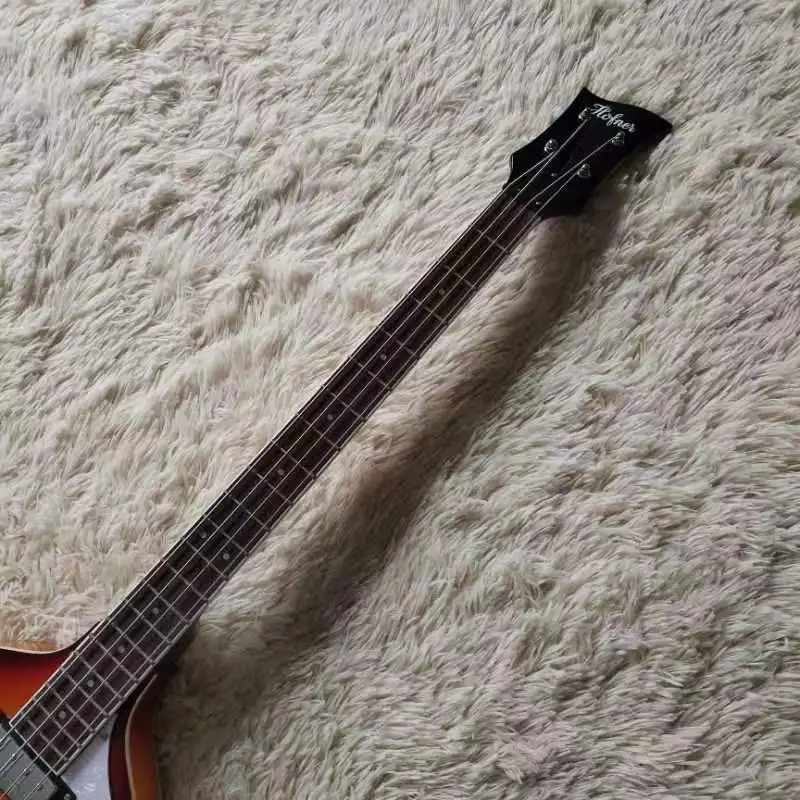 Classic 4 String Electric Guitar Bass Violin Bass Vintage Sunburst Body Hot Sale