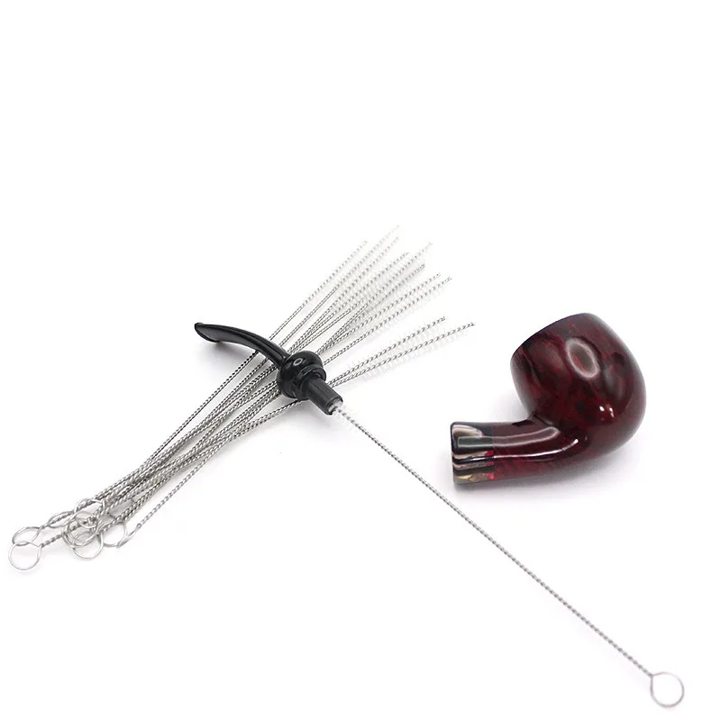 50/100PCS Stainless steel Smoke Pipe Cleaning brush Tobacco Pipe Cleaner Strip Baby Bottle Cleaner Brush Smoking pipe Cleaners view 3