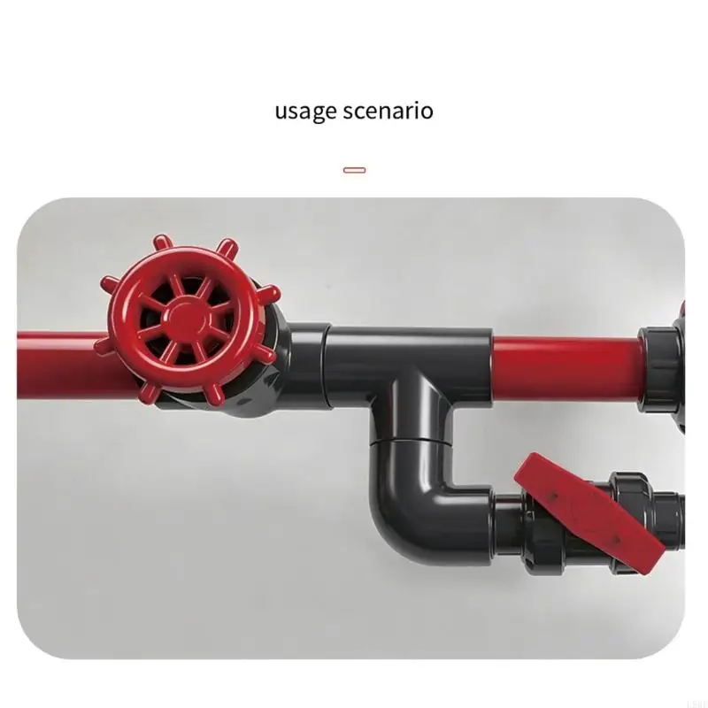 L9BE Aquarium Plumbing Elbow Fittings 20/25/32/40/50mm 90Degree Hard Pipe Connectors