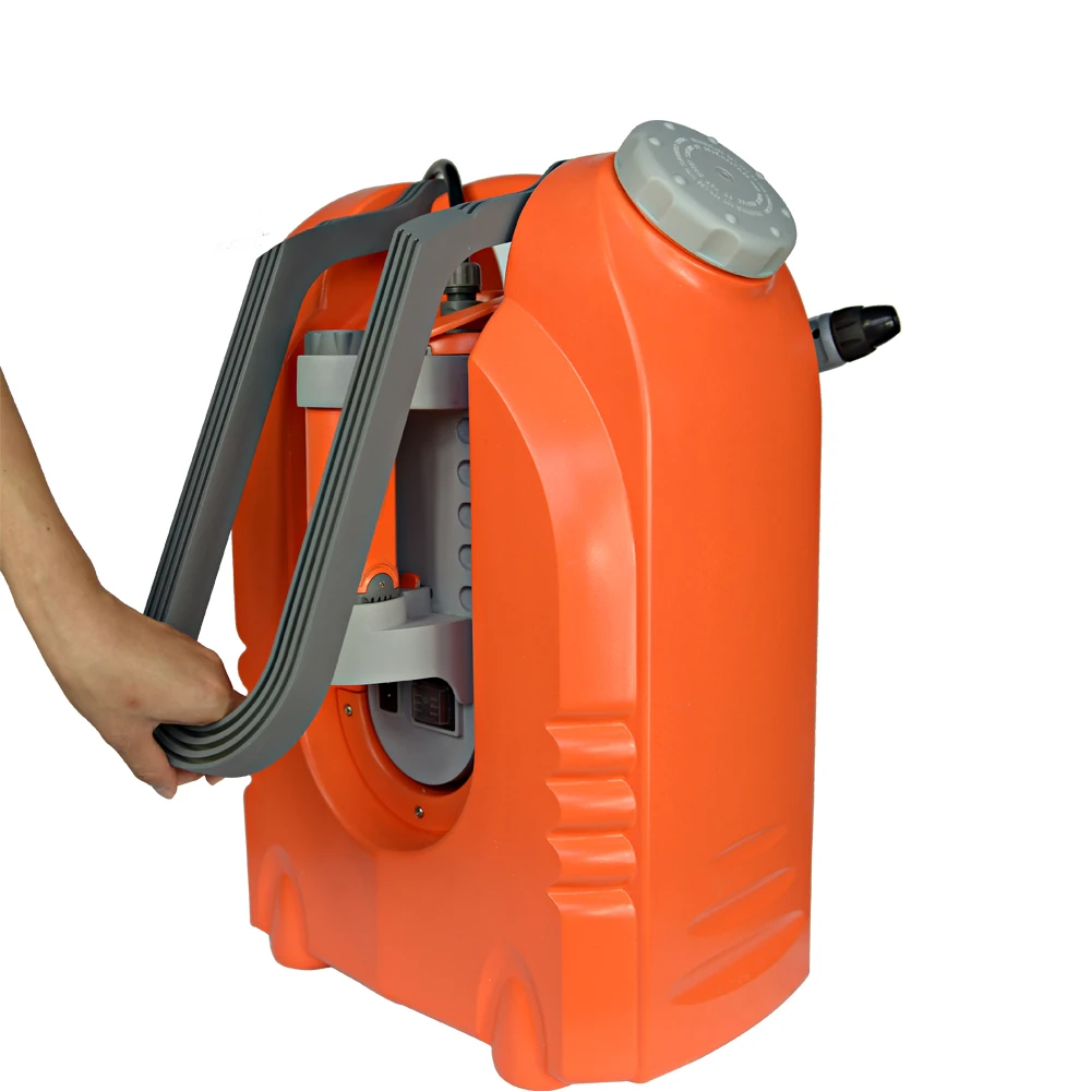 Multi-Function 3-In-1 Portable Pressure Washer 20L LED Torch Power Supply Perfect For Gardening, Bicycles & Motorcycles Cleaning