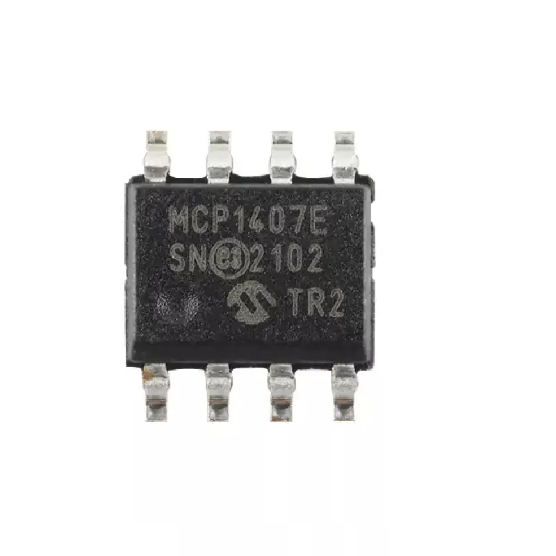 1PCS MCP1407-E/SN MCP1407E SMD SOP8 6A ความเร็วสูง MOSFET Driver