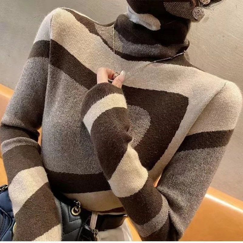 Autumn Coat Embroidery Knit Sweaters Soft Pullover Women Tops Long Sleeve O-neck Short Sweater Y2k Top Jumpers Women\'s Clothing
