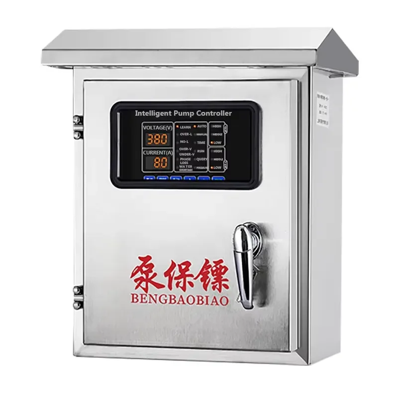 7.5kw High Quality 3-Phase Dry Run Protection Intelligent Pump Control Panel