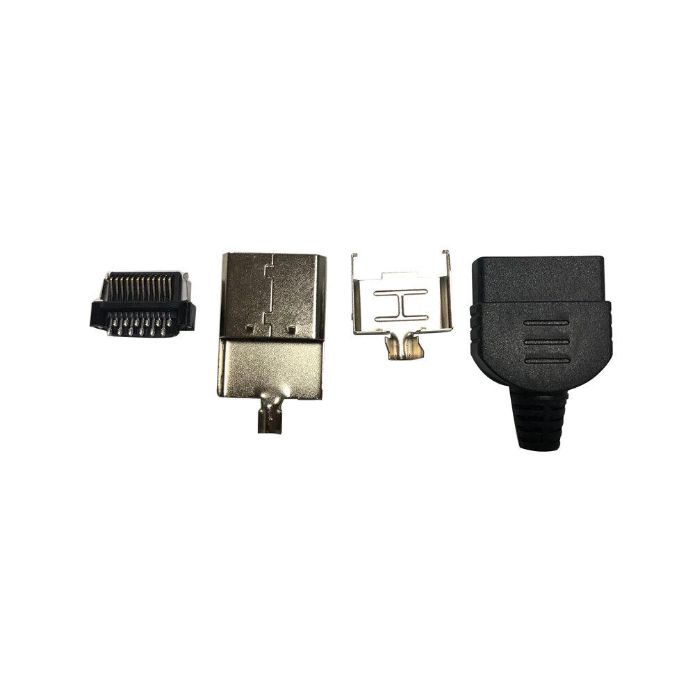 Porta do conector para Xbox, soquete interface, cabo plug, 24P, 1 peça