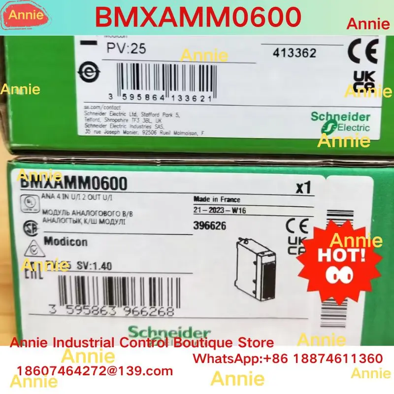brand-new   Analog mixing module BMXAMM0600