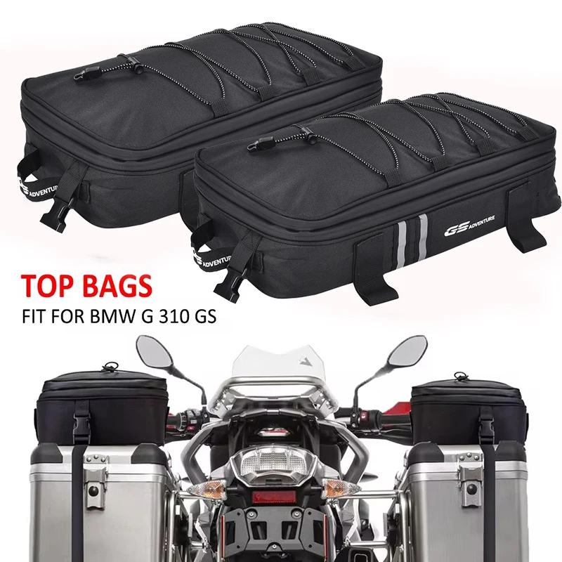 G310GS nowy stojak motocyklowy Top Box sakwa Top Bag Case siodełko wodoodporna torby bagażowe do przechowywania dla BMW G 310 GS G310 GS