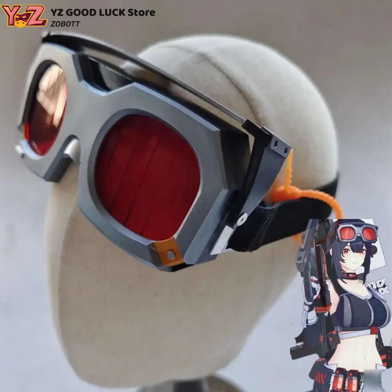 

Zenless Zone Zero Grace Howard Nail Gun Очки для девочек Наколенники Наколенники Cos Реквизит Маска Броня